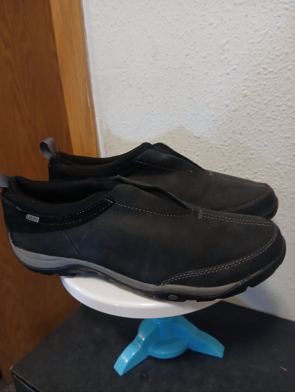 Merrell Active Heat M Select Dry Black Slip-On Shoes Women's Size 9.5